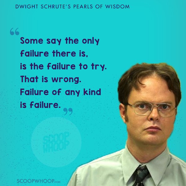19 Quotes By Dwight Schrute From The Office That Prove You Dont Have To Make Sense To Be Right