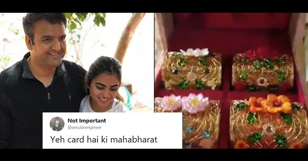 Isha Ambani s Wedding Card Is An Inception Of Boxes