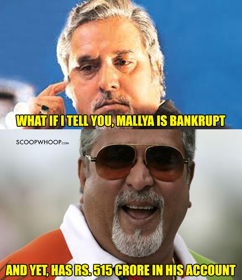 19 Hilarious Vijay Mallya Memes That Prove He’s No Longer The King Of ...