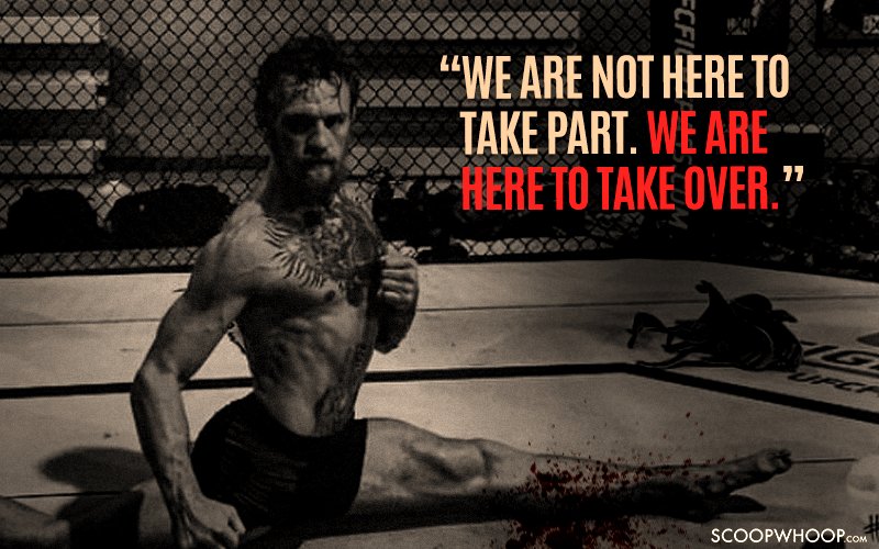 Conor McGregor Inspirational Quotes