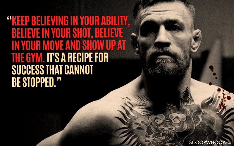 15 Conor McGregor Quotes That Prove He's The Most ...