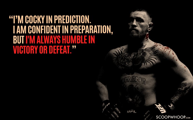 15 Conor McGregor Quotes That Prove He's The Most 