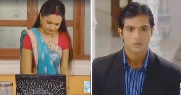 This Video Of A Daily Soap Bahu Washing Her Husband’s Laptop With