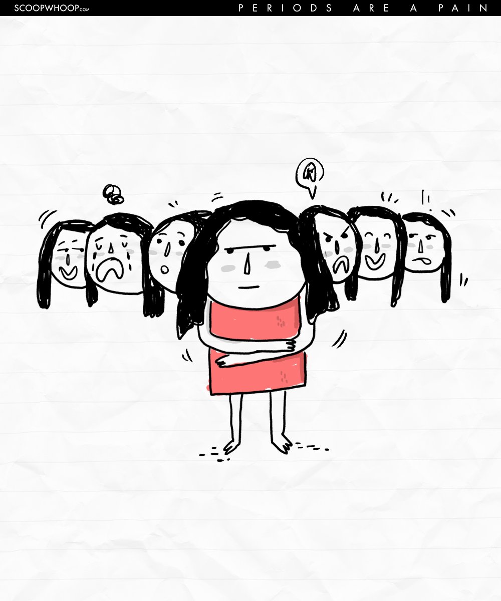 These Hilariously Real Illustrations Show How A Woman Feels