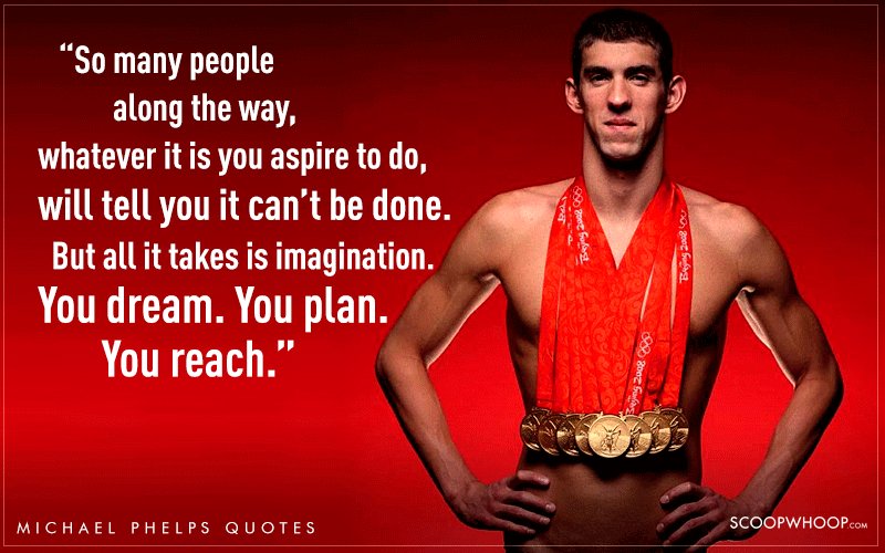 14 Quotes By Michael Phelps That Explain Why He's The 