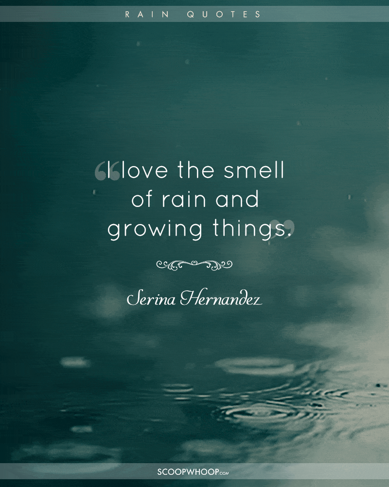 15 Beautiful Quotes About The Rain That Perfectly Capture