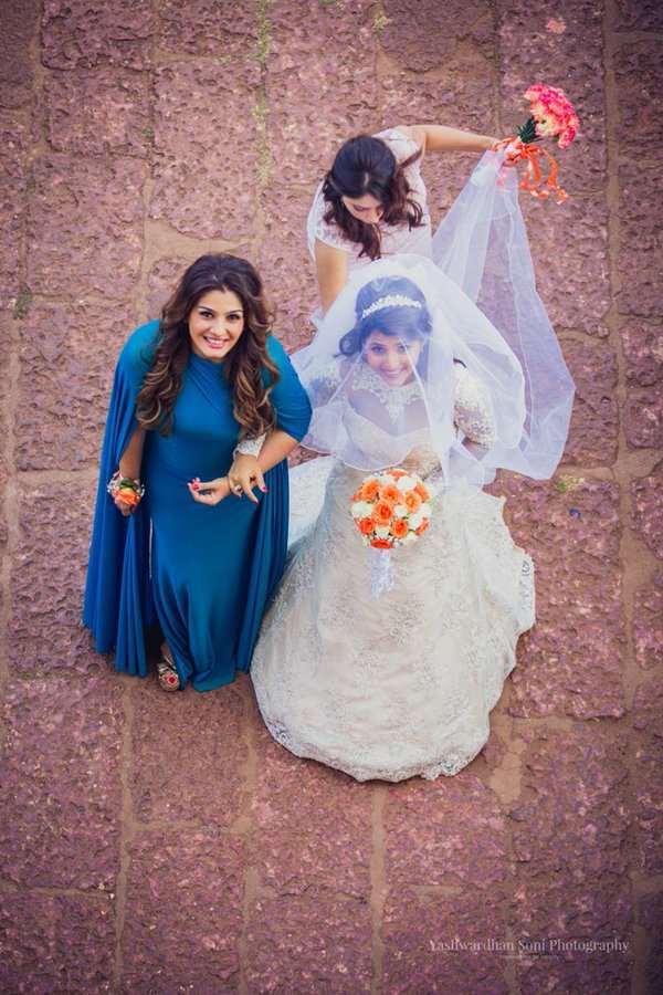 Photos: Raveena Tandon Gives Away Her Daughter At Wedding