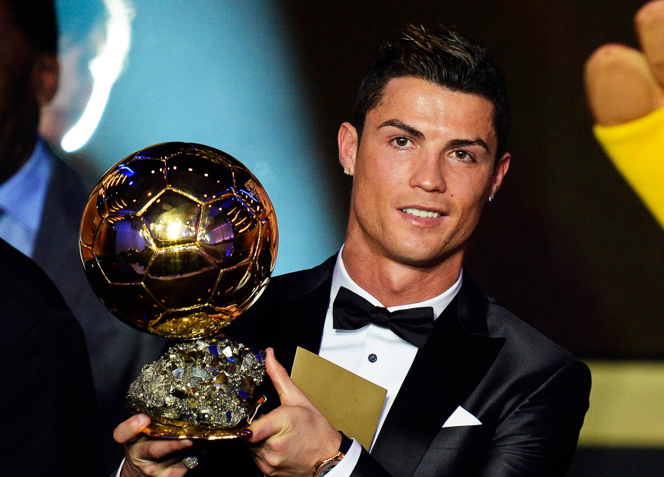 In A Beautiful Gesture, Ronaldo Donates His Ballon d’Or Trophy To