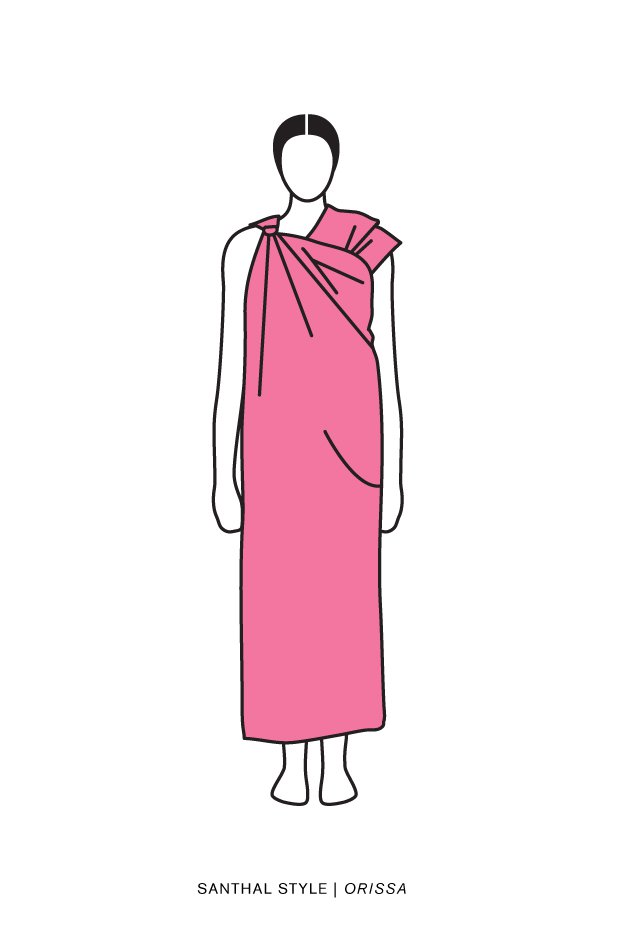 These Illustrations Show All The Ways In Which The Sari Makes Women ...