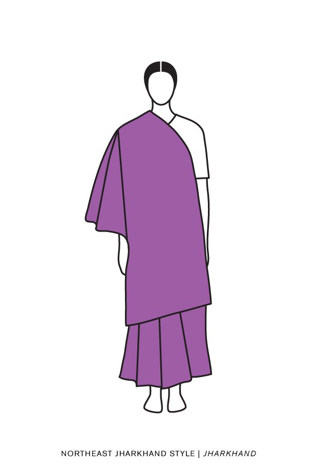 These Illustrations Show All The Ways In Which The Sari Makes Women ...