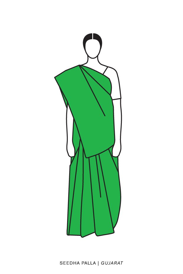 These Illustrations Show All The Ways In Which The Sari Makes Women ...