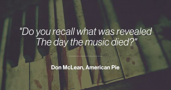 the meaning of american pie song