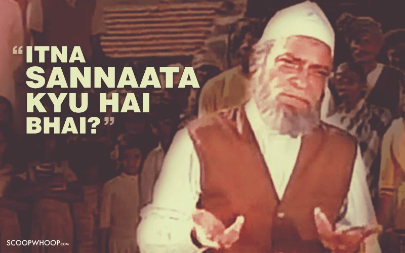 itna sannata kyun hai bhai dialogue