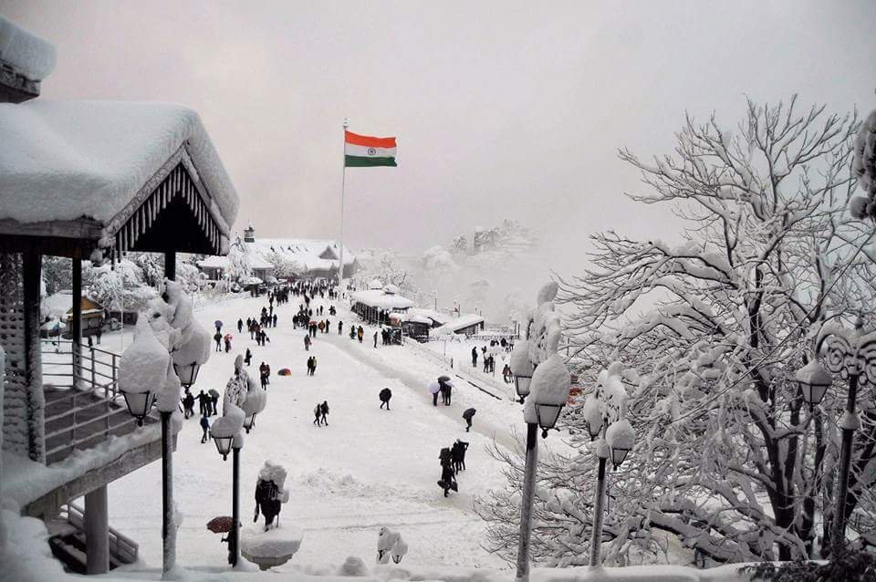 best places to visit in india in january for snowfall