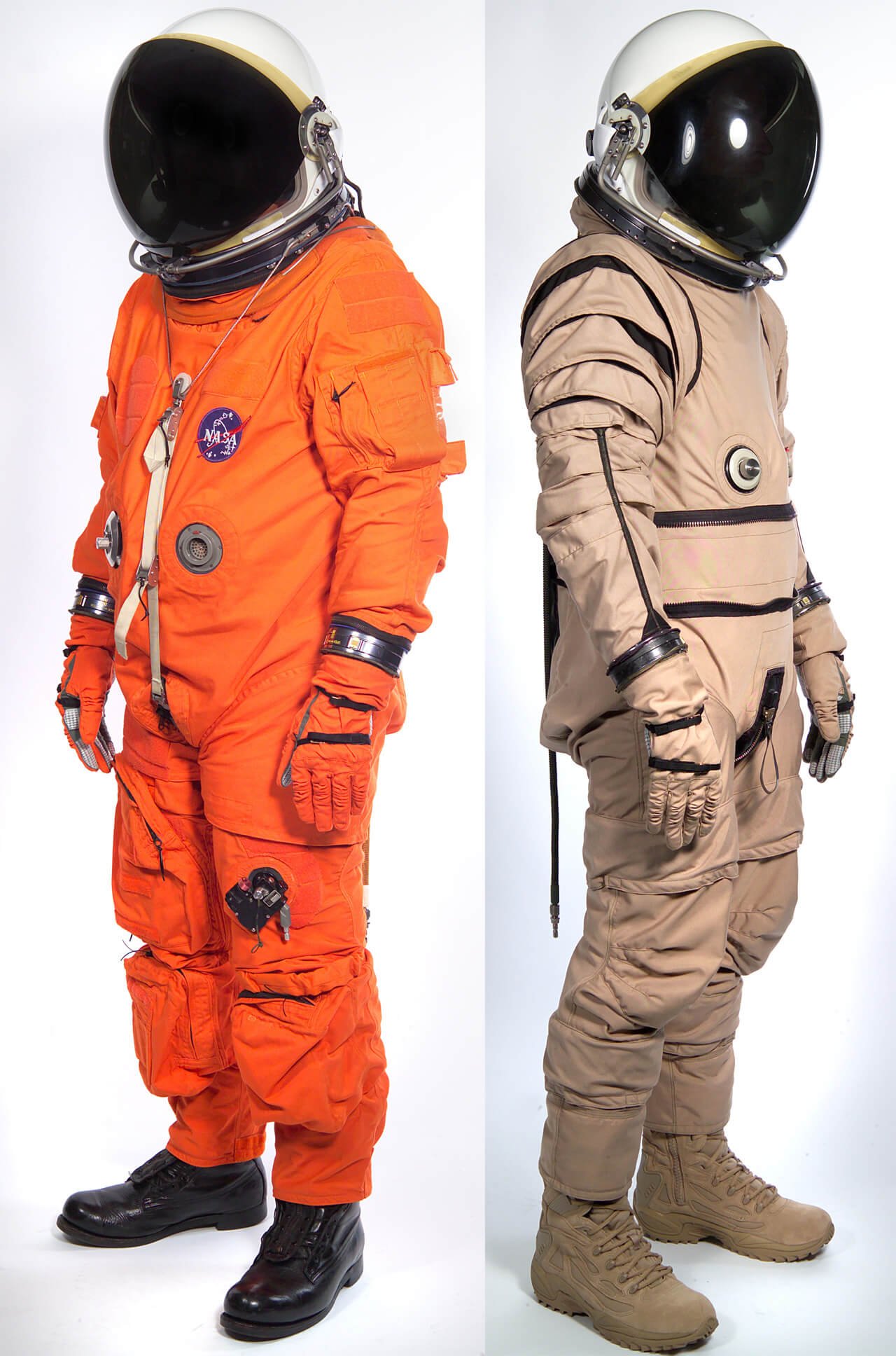 Image result for Astronauts Wear Orange and White Suits