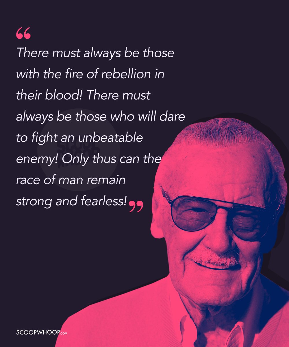 23 Quotes By Stan Lee Who Made Us Believe We’re Extraordinary Despite ...