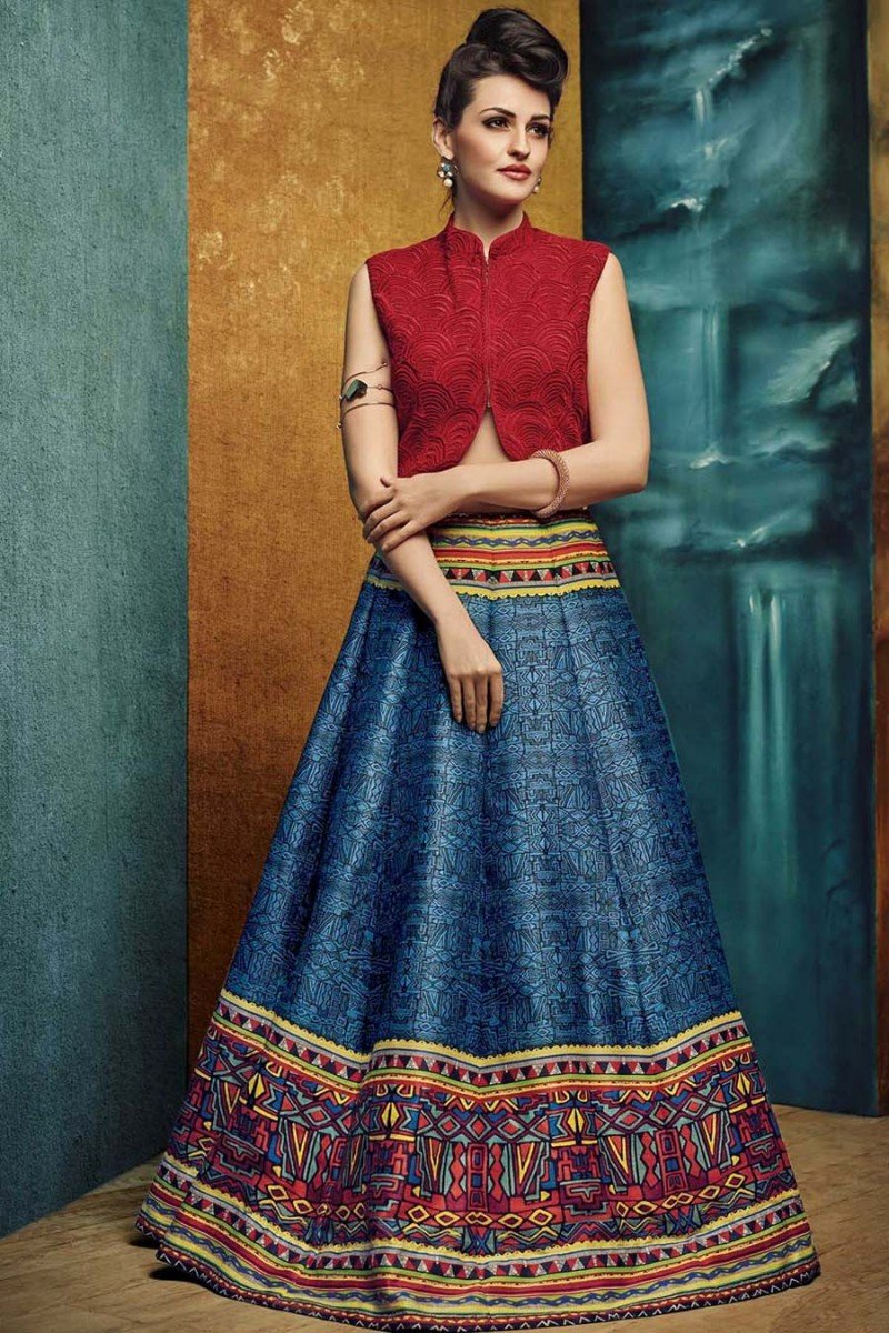 redesign old lehenga