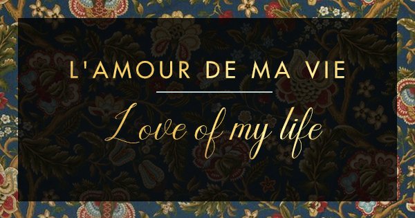 CHODENTK Amour De Ma Vie Meaning In English