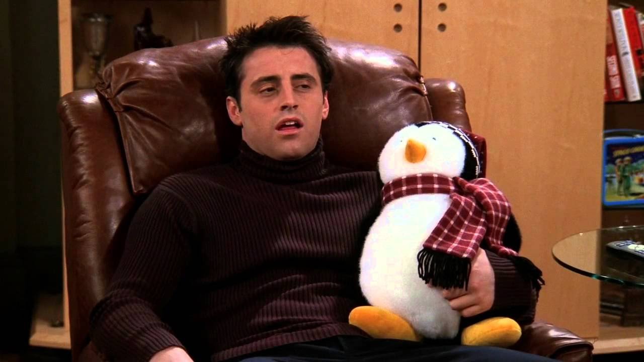 friends joey's penguin hugsy