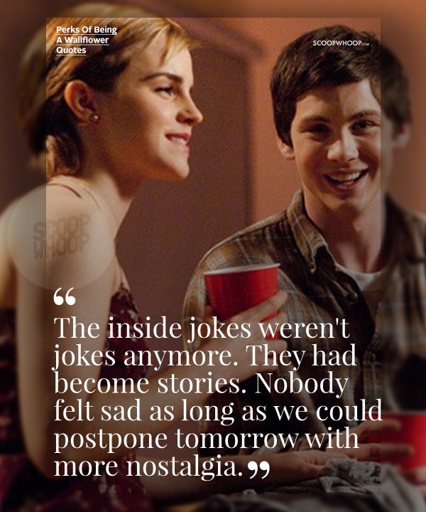 25 ‘perks Of Being A Wallflower Quotes For Your Inner Teenager Trying To Make Sense Of Life 