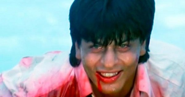 baazigar car race scene