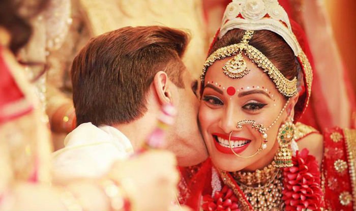 modern bengali bride look