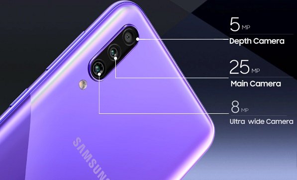 samsung a30s battery capacity