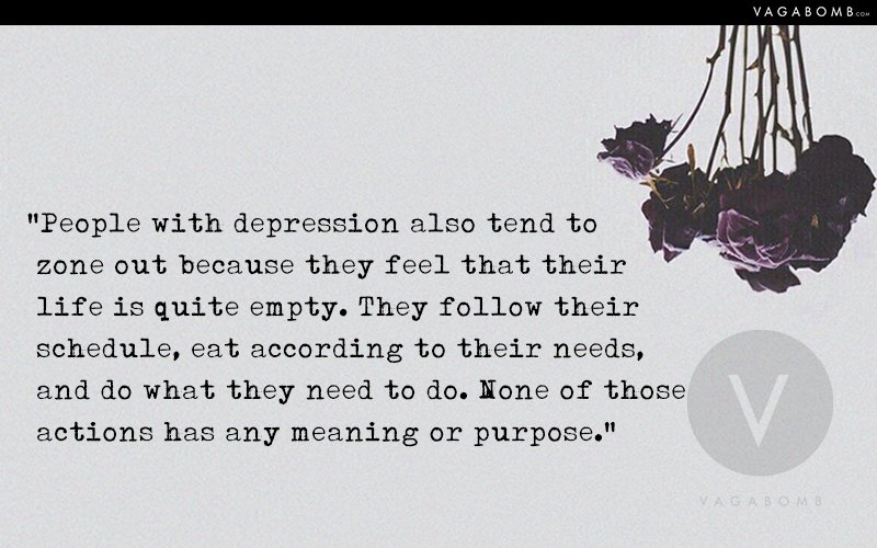 Are You Constantly Zoning Out This Thread Explains How It May Be A Symptom Of Depression