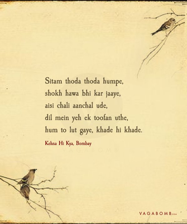 Here Are Some Profound Hindi Song Lyrics Which Will Give You A Major Dose Of Nostalgia