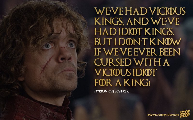 tyrion lannister quotes and little guy winning