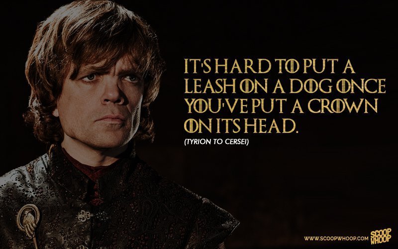 tyrion lannister quotes book sword whetstone