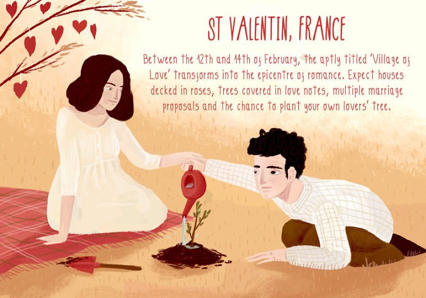 ways different cultures celebrate valentines day