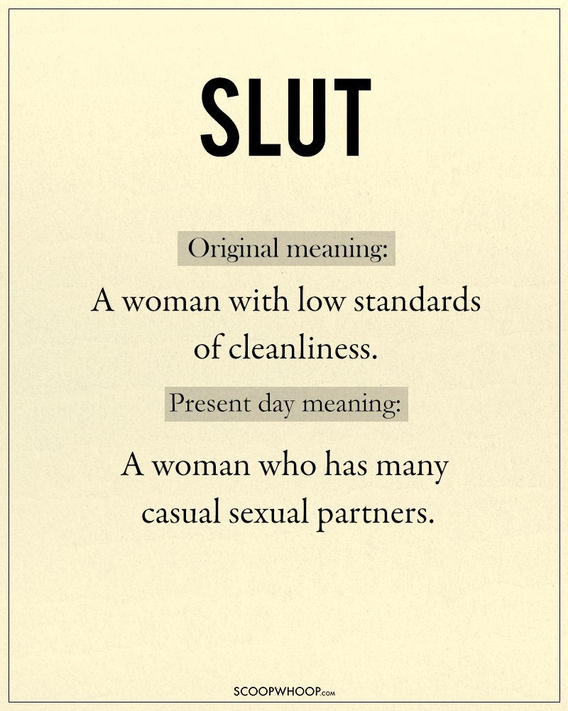 11 English Words That Degrade Women But Used To Mean Something Entirely