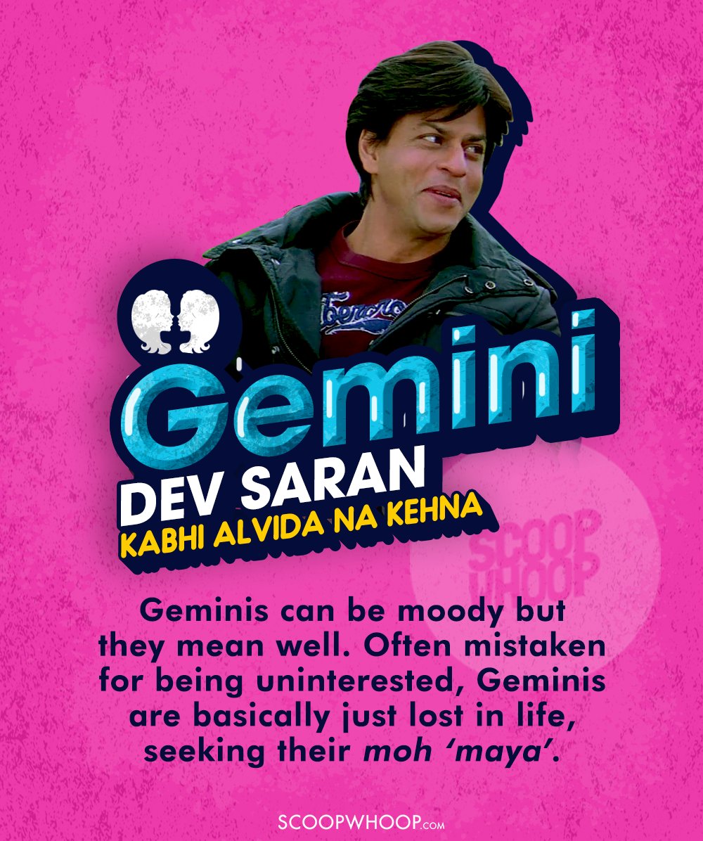 Baazigar Or Don Find Out Which Iconic Srk Character You Are Based On Your Zodiac Sign 9625