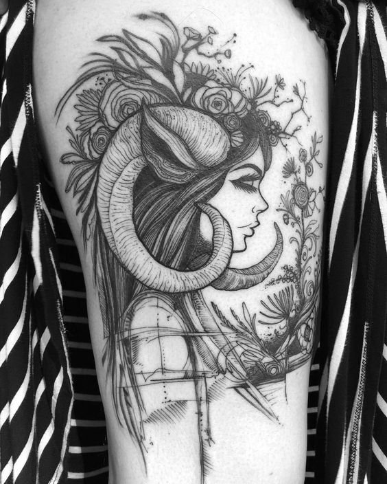 100+ Beautiful Tattoos Inspired By Zodiac Signs That’ll Make You Want ...
