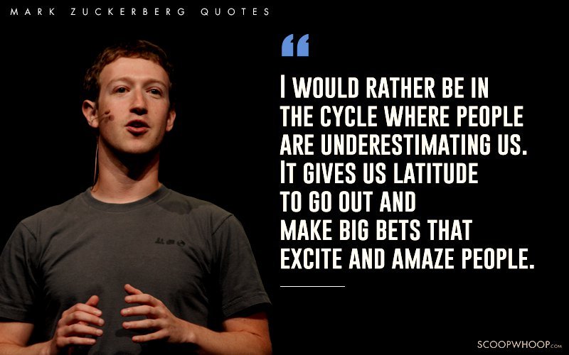 Mark Zuckerberg Famous Quotes