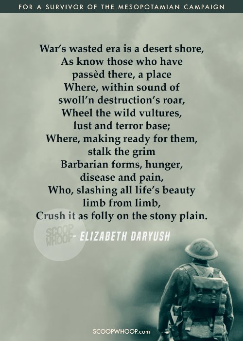 17 Poems On The Futility Of War That Remind Us To Not Take Peace For ...