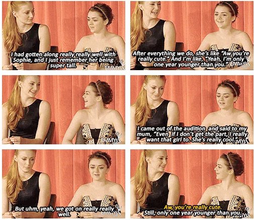 Stark Sisters Sansa & Arya's Offscreen Friendship Is The