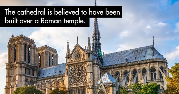 12 Interesting Facts About Paris' Iconic Notre Dame Cathedral