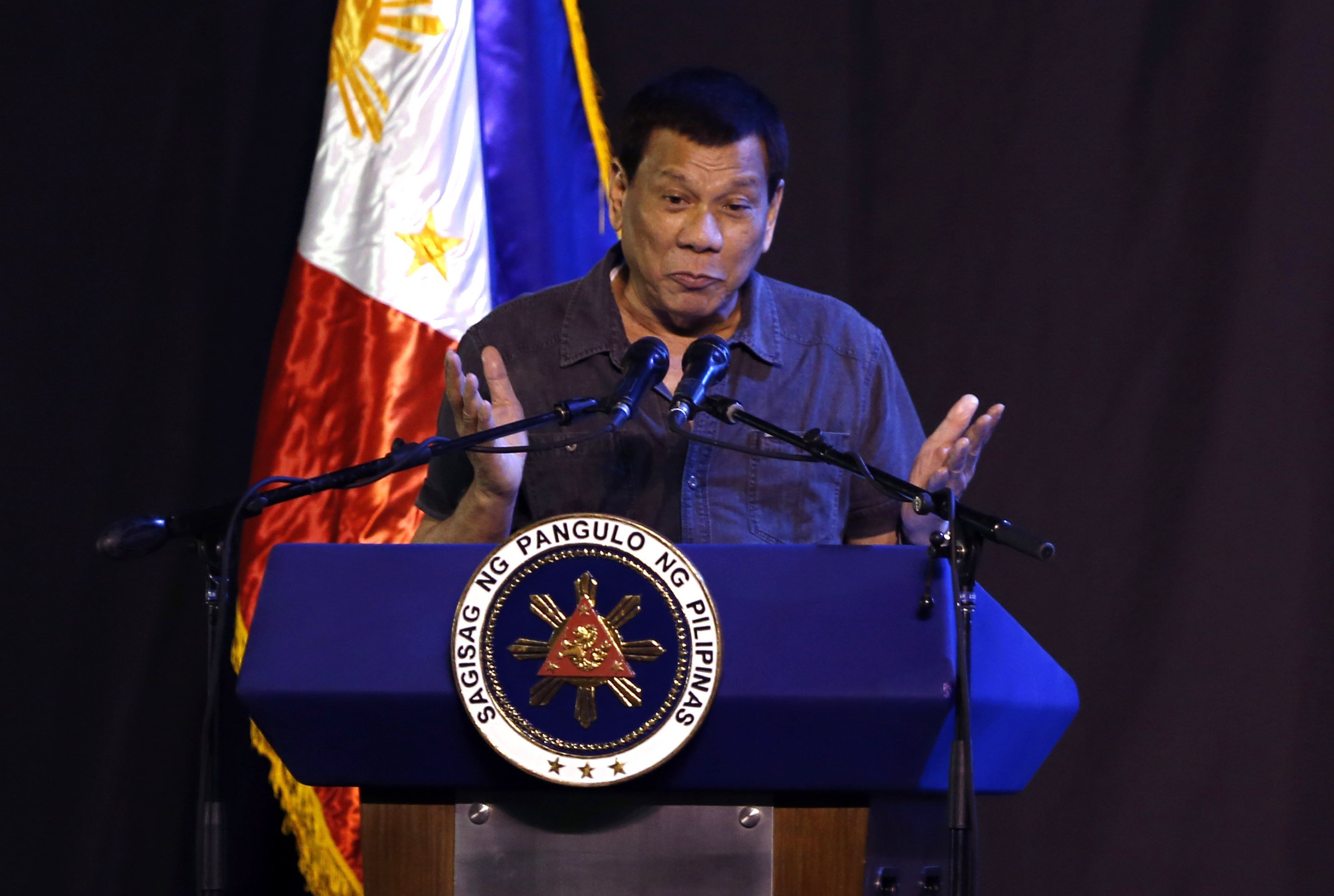Philippines President Sparks Controversy Kisses 5 Women