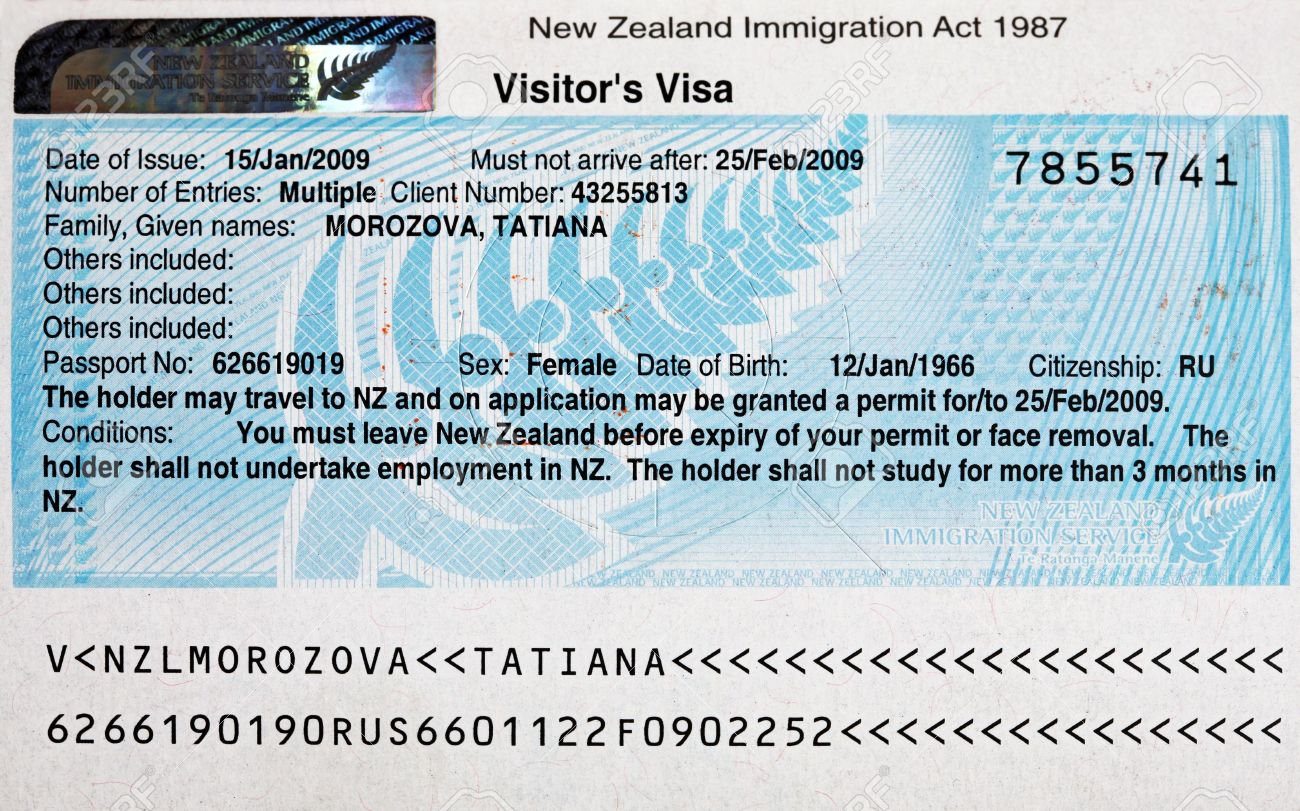 tourist visa for parents nz