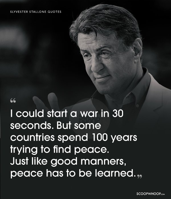 24 Inspirational Quotes By Sylvester Stallone