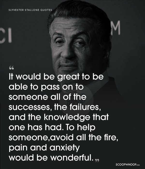 24 Inspirational Quotes By Sylvester Stallone