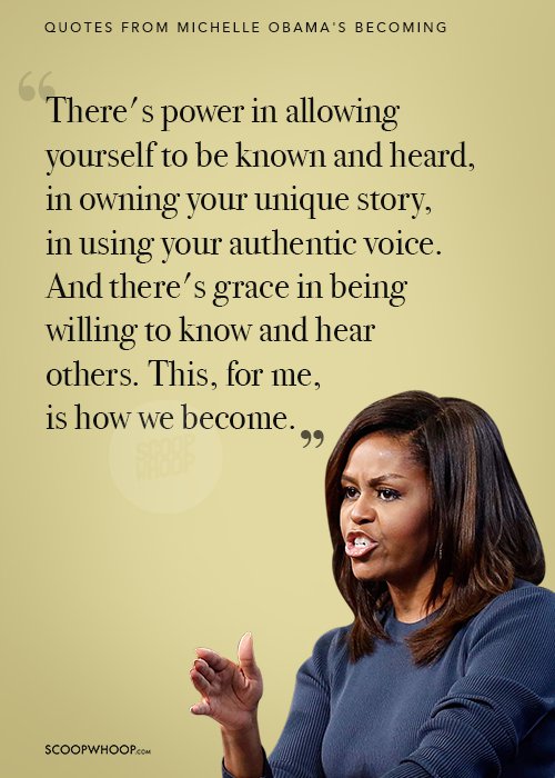 20 Quotes From Michelle Obamas Becoming To Remind Us That Life Is A