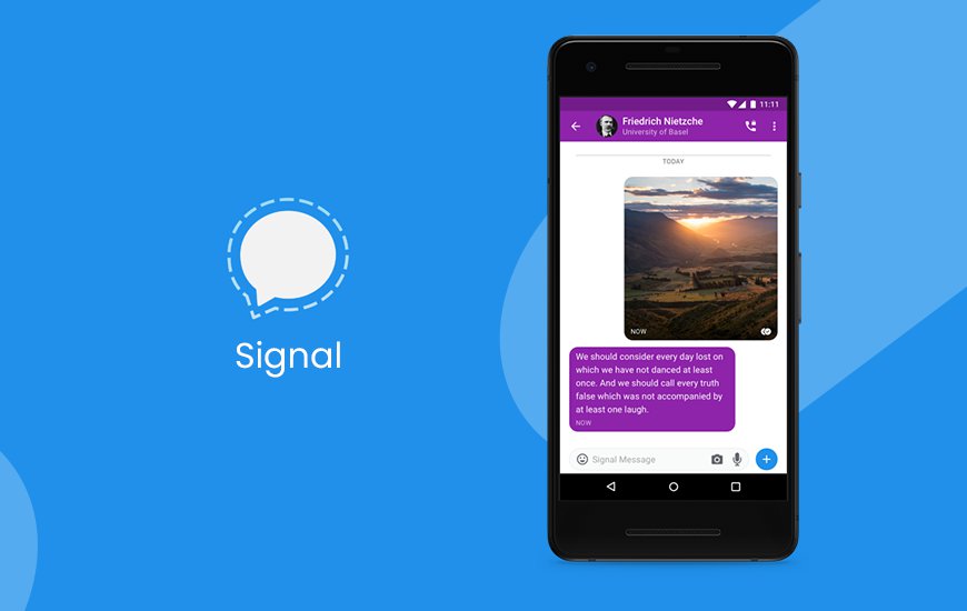 signal messenger web interface