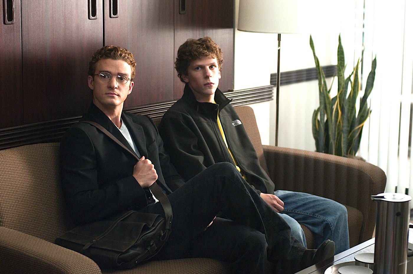 Justin Timberlake and Jesse Eisenberg