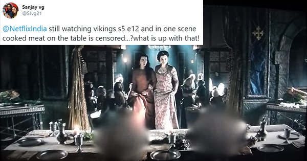 vikings censored on netflix
