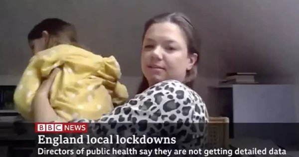 This Video Of A Daughter Crashing Her Mothers BBC Interview Basically