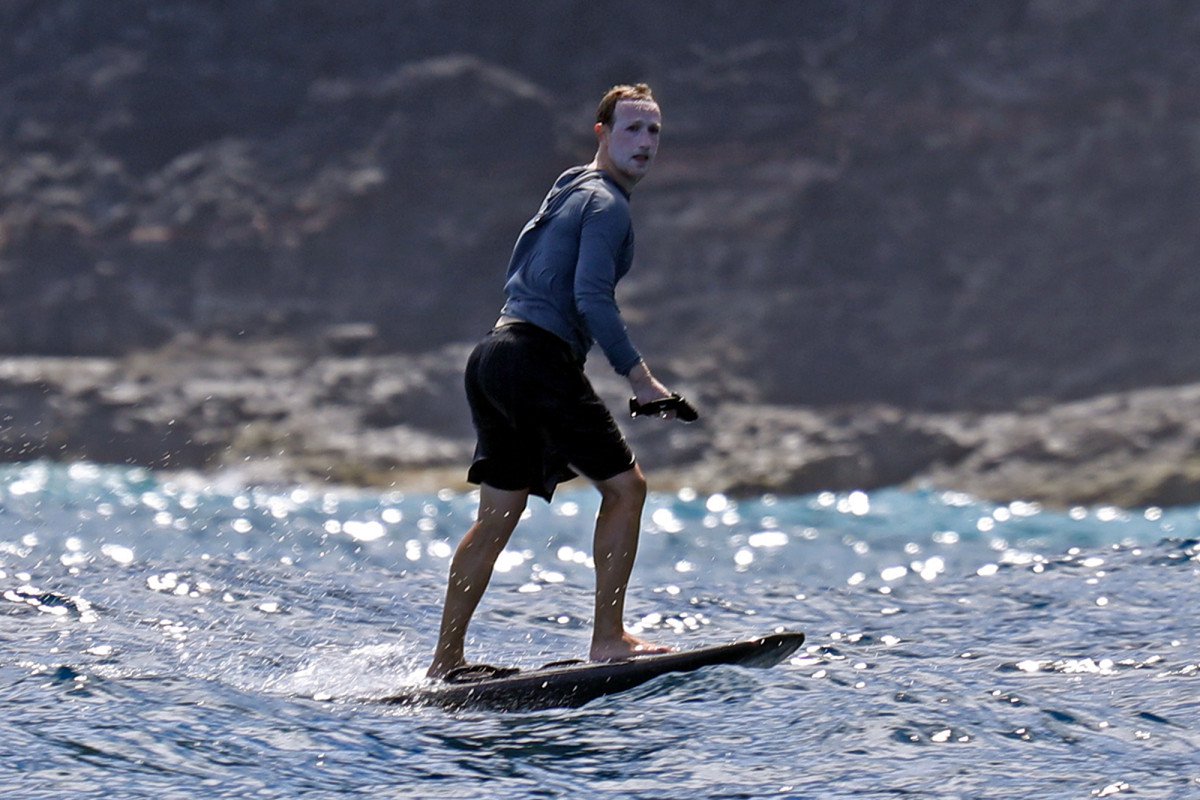 Mark Zuckerberg Went Surfing During Pandemic With So Much Sunscreen That Internet Got A New Meme 1