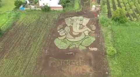 maharashtra village youngsters create eco friendly ganesh murti